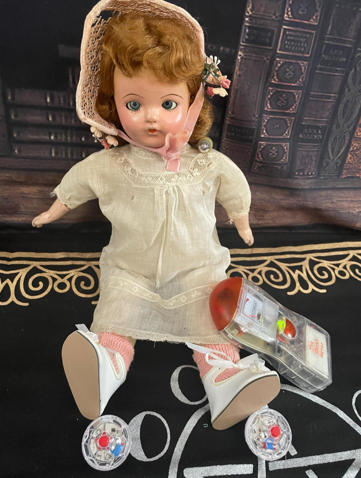 Haunted Vintage Doll “PJ” Vintage Strong Paranormal Energy Attached Many Orbs Very Sweet & Active Around The House Not Shy At All