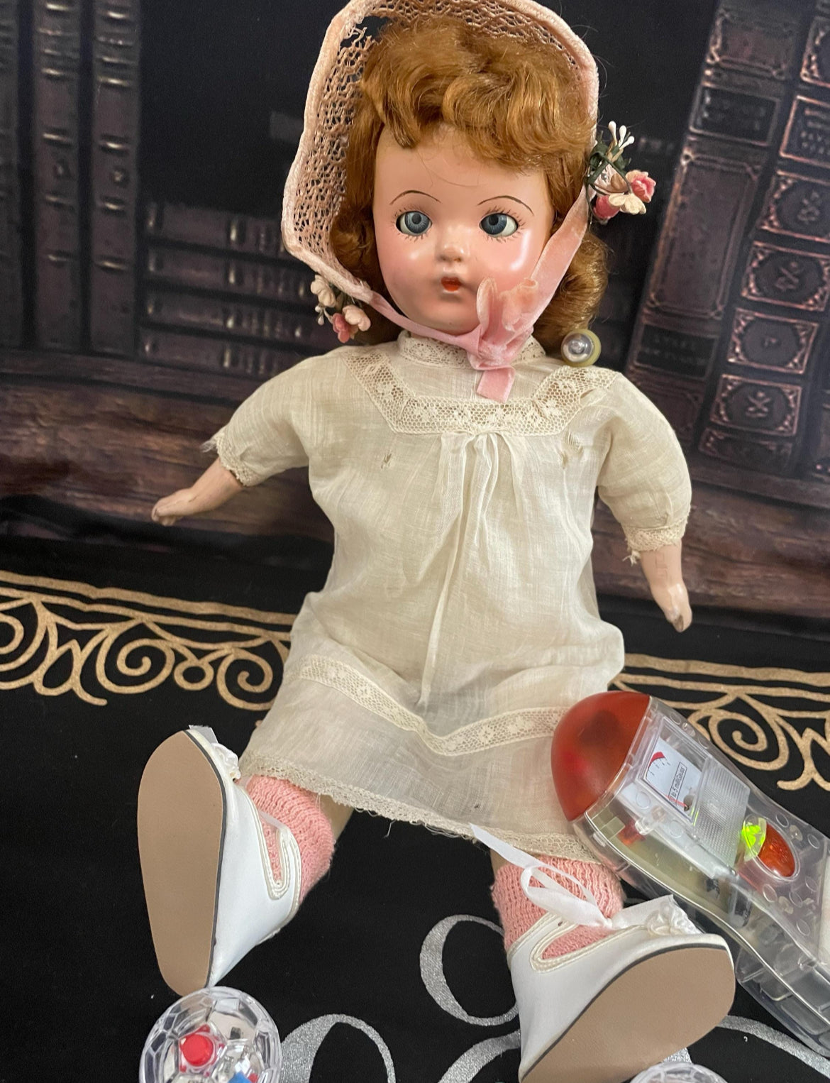 Haunted Vintage Doll “PJ” Vintage Strong Paranormal Energy Attached Many Orbs Very Sweet & Active Around The House Not Shy At All