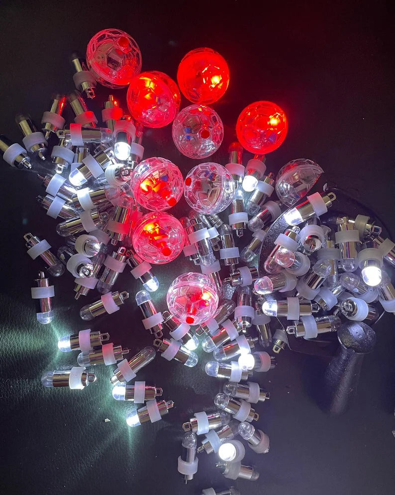 5 Pieces Per Order Mini LED Handmade Bulb Lights Vintage Doll