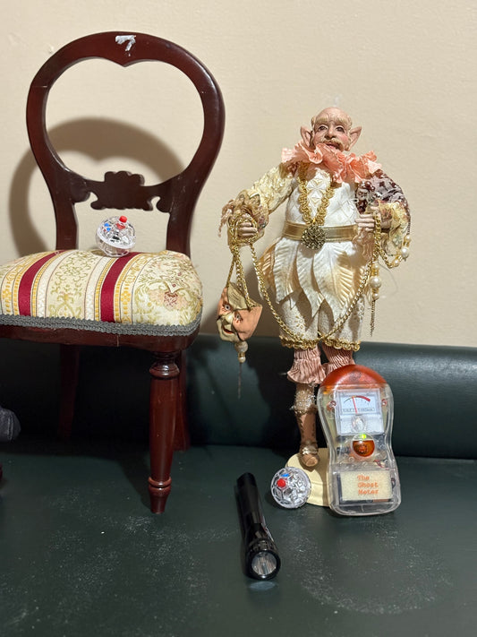 Haunted Doll Vessel: Unsettling Negative Energy - "Buster" Paranormal Attached Keep An Eye On Him Ghost Vessel