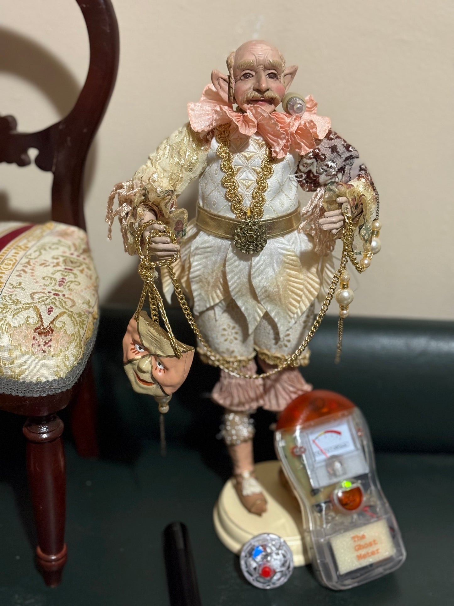 Haunted Doll Vessel: Unsettling Negative Energy - "Buster" Paranormal Attached Keep An Eye On Him Ghost Vessel