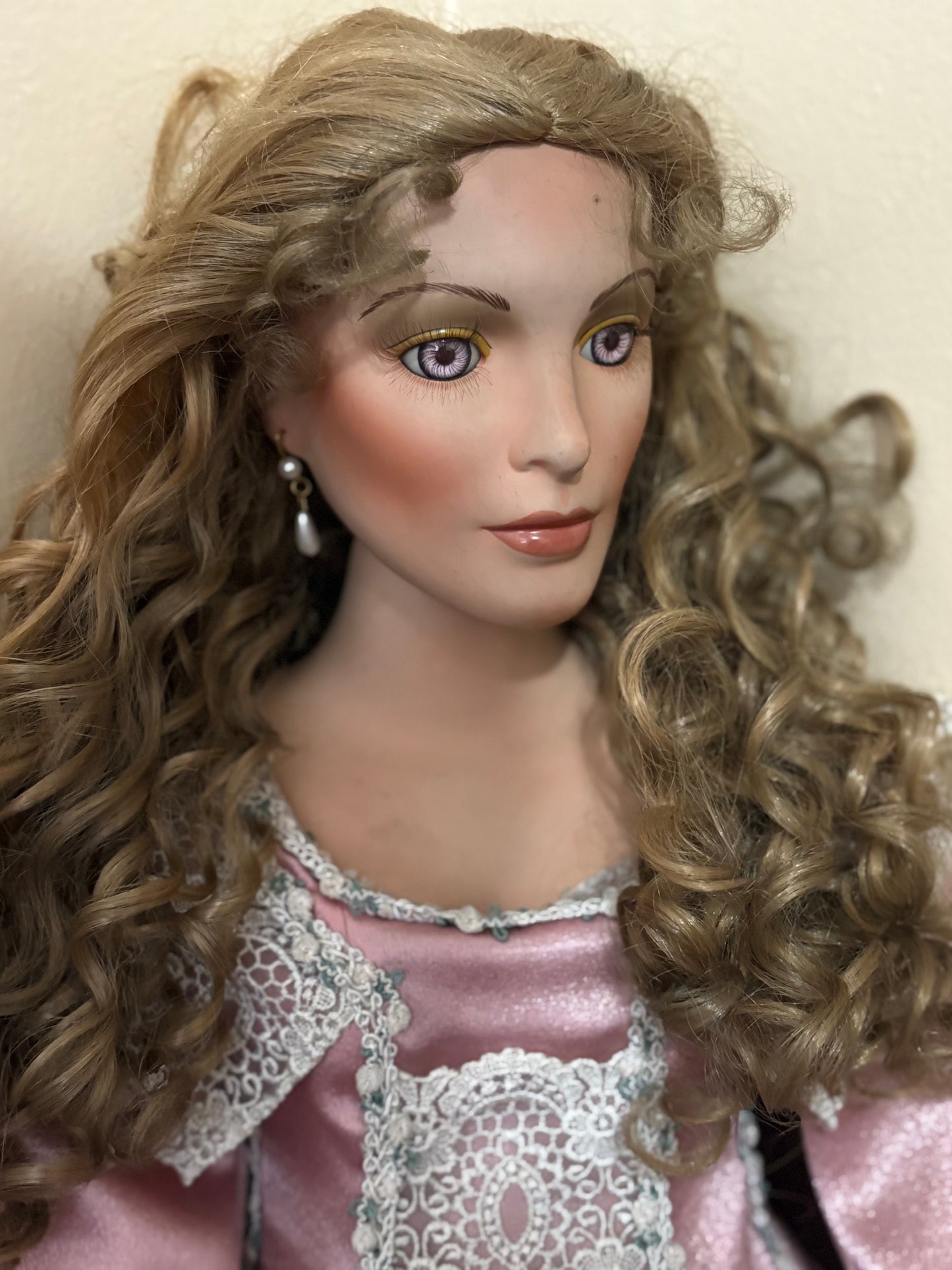Active Paranormal Spirit Doll “Josephine” Great For Energy Cleansing Meditation Guide