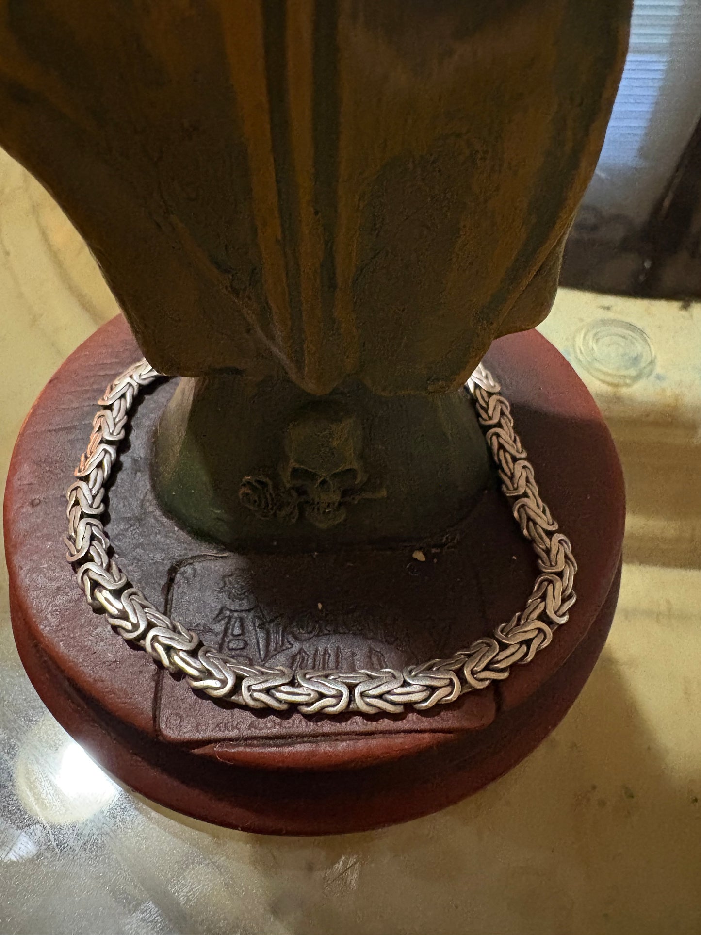 Antique Sterling Silver Radiance Bracelet – Vault-Coven Spell Cast for Calm, Balance & Fortune