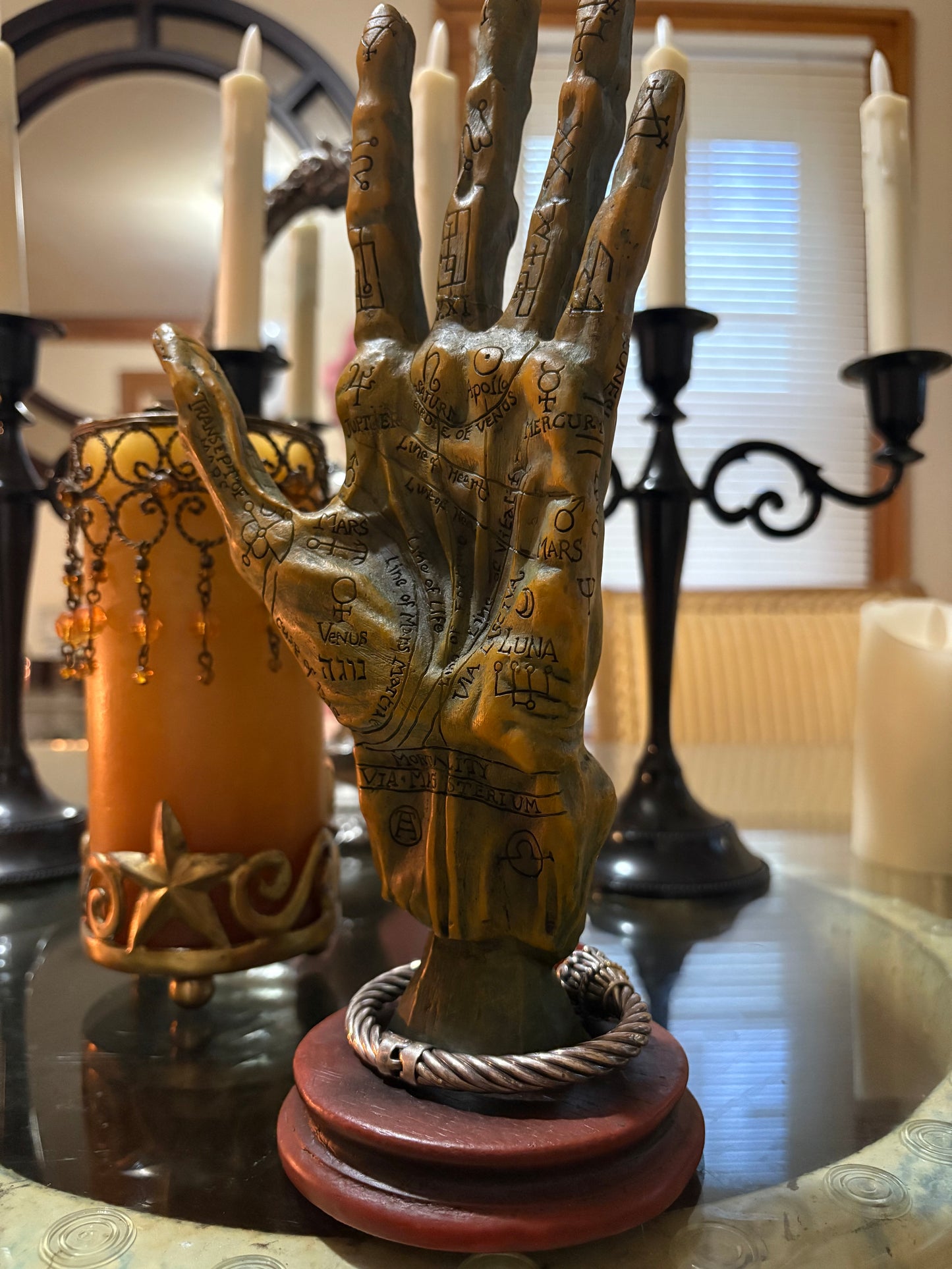 🜂 Az’hariel’s Fast Wealth Talisman (Ancient Djinn Prosperity Vessel — Spirit-Bonded Sterling Bracelet)