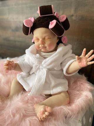 Meet Our Graveyard Spirit “Dynasty” Tag- along Clingy Little Soul Attached To Haunted Reborn Baby Doll Active Positive Apparitions Seen Orb